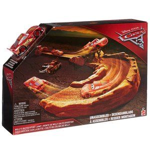 Disney CARS Willy Butte Transforming Track Set NIB